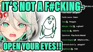 Cecilia Crashes Out at Chat Not Guessing Her Animal Drawing