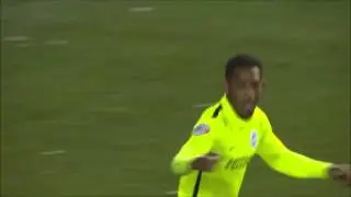 Eerste doelpunt van Rajiv van La Parra in dienst van Brighton tegen Derby County