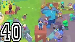 Last Stronghold: Idle Survival 🧟Gameplay walkthrough Part40 Zombie base Defencse