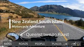 Motorcycle Touring - New Zealand South Island - Day 4