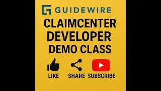 🔴 Guidewire ClaimCenter Developer Demo Class | Real-Time Training + Certification Support