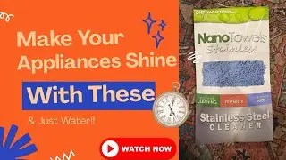 Life Miracle Nano Towels ✨ Chemical-Free Stainless Steel Cleaner Cloth | Reusable & Eco-Friendly