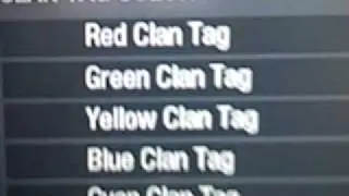 Cod black ops: how to change the color of your clantag