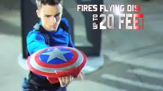 MCU Media - Captain America Disc Launching Shield Toy Commercial