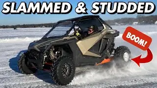 Disaster Strikes AGAIN!!! | SLAMMED BRAND NEW Pro XP Goes Ice Racing