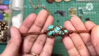 วิธีถักเชือกเทียนร้อยหินมงคล สอนถักเชือก สร้อยข้อมือง่ายๆ Diy ทำเอง @Kamin_Craft