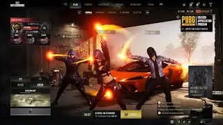 PUBG 3-Man Light Stick Emote Completely Out Of Sync **FLASHING LIGHTS**