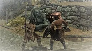 Let's Play Skyrim: Legendary Two-handed Melee Warrior S01 E03