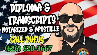 WHAT IS NEEDED TO GET A DIPLOMA & TRANSCRIPTS NOTARIZED & APOSTILLE ✅(UPDATED NEW!⭐️)