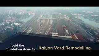 WCR l  Foundation Stone Laying of Kalyan Yard Remodelling by Hon'ble PM