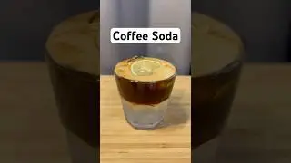 How to make a cup of coffee drink #short #espressoromano #espresso #coffee #soda #coffeesoda
