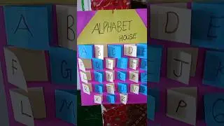 alphabet house #😊english tlm #shorts