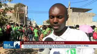 ALUNOS MARCHA CONTRA OS MALES SOCIAIS
