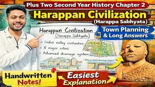 Plus Two Second Year History Chapter 2 | Harappan Civilization (Harappa Sabhyata) | Town Planning