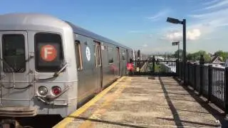 NYC Subway: D via F Line in Brooklyn