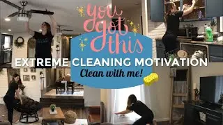 EXTREME CLEANING MOTIVATION//ALL DAY CLEAN WITH ME 2020//THE SIMPLISTIC HOME