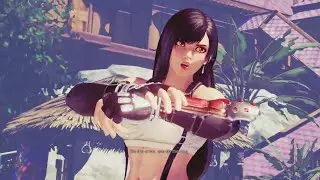 Street Fighter V Lucia As a Tifa from Final Fantasy Mod