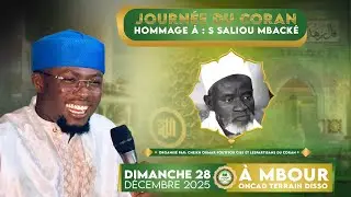 🔴En Direct Mbour : JOURNEE CORAN ORGANISÉ PAR : CHEIKH OMAR FOUTIYOU CISS ÉT LES PARTISANS DU CORAN