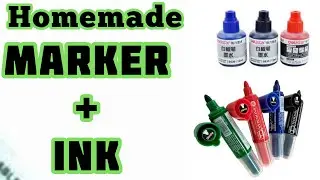 DIY | Homemade white board marker and ink | How to make white board marker | How to make ink