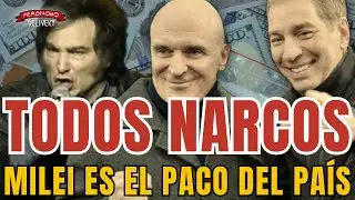 Son todos narcos: Milei es el paco de la democracia.