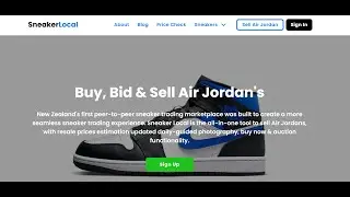 SneakerLocal: A Peer-to-Peer Sneaker Trading Marketplace Built with No-Code