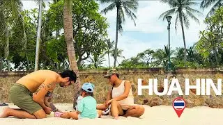 HUA HIN THAILAND: Best Rated Cafes & Family Beach Day!