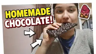 Only 2 Ingredients Homemade Chocolate 😍 | Dark +Milk Chocolate#viral#trend#viralvideo #diy#chocolate