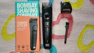 Bombay Shaving Company Trimmer Power Styler Review and Unboxing 