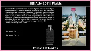 JEE Advanced 2021 Fluids | Physics Question Fully Explained with Concept & Intuition
