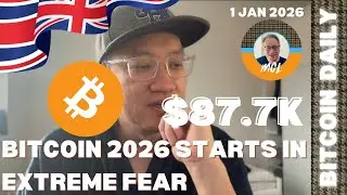 Bitcoin 2026 Starts In EXTREME Fear - Bitcoin Daily 1st January 2026
