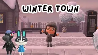 Building a Winter Town ❄️ Part 1 | ACNH Speed Build