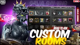 CUSTOMS ROOMS😱PUBG MOBILE LIVE STREAM