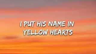 Ant Saunders - yellow hearts (lyrics)