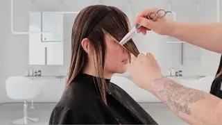 Быстрый урок по стрижке длинных слоев LIVED IN