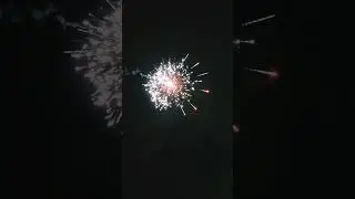 Premium predator Rocket. Massive red strobe ring firework #shorts #fireworks