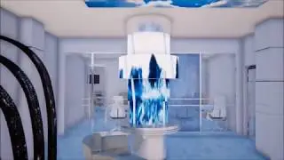 Column 3D animation - Street Communication Showroom