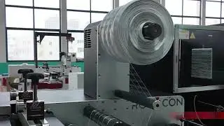 ROTOCON RDF 340 NONSTOP with a Turret Rewinder
