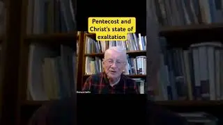 Pentecost and Christ&rsquo;s estate of exhalation #theology #bible