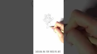 🌽🎨 CraftyCorn Art от Poppy Playtime 🧸 Веселые улыбающиеся зверюшки ▶️ #шорты #рисунок #RavlykArt