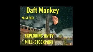 DAFT MONKEY - INSIDE UNITY MILL, STOCKPORT.