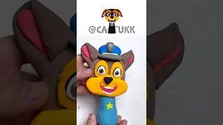 I made Sprunki OC Chase (from Paw Patrol) #sprunkioc #pawpatrol #animation #diycrafts @cactukk