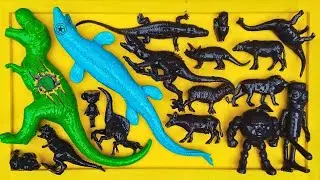 Dinosaurus Jurassic World Dominion: T-rex/Brachiosaurus/Skibidi/Spider-Man/KingKong/Tung Tung Sahur