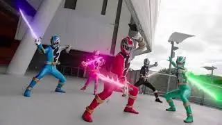 Power Rangers Dino Fury - Episode 9 - CUT OFF - Morphing Sequence and Fight [Netflix clip scene] 4K!