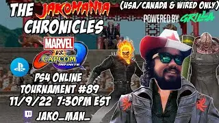 The JakoMania Chronicles: MVCI PS4 Online Tournament #89 11/9/22