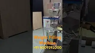 semi automatic weighing filling machine