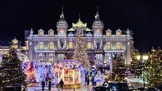 ILLUMINATIONS DE NÖEL MONACO BEAULIEU ST JEAN CAP FERRAT #monaco #frenchriviera #beaulieu #nice