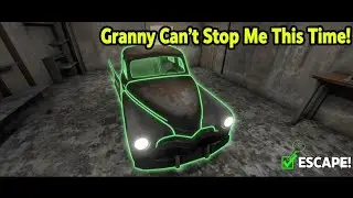 Granny Horror Game 🎃 Wrench, Winch Handle, Teddy, Remote, Spark Plug & Car Battery Found! 