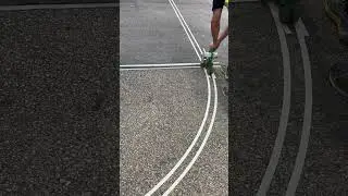 Taping a New NBA (jk) Basketball Court