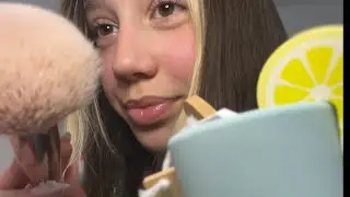 Lofi ASMR Personal Attention 🫧🌊 (Layered Sounds) | Brushing your Face & more