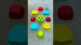 Most Satisfying ⚒️ Sand Cake Breaking Relaxing ASMR Multiple Sand  #shortsfeed #youtube #viral